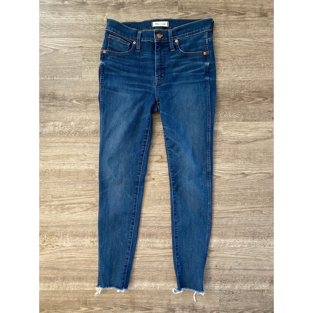 9” high-rise skinny jean